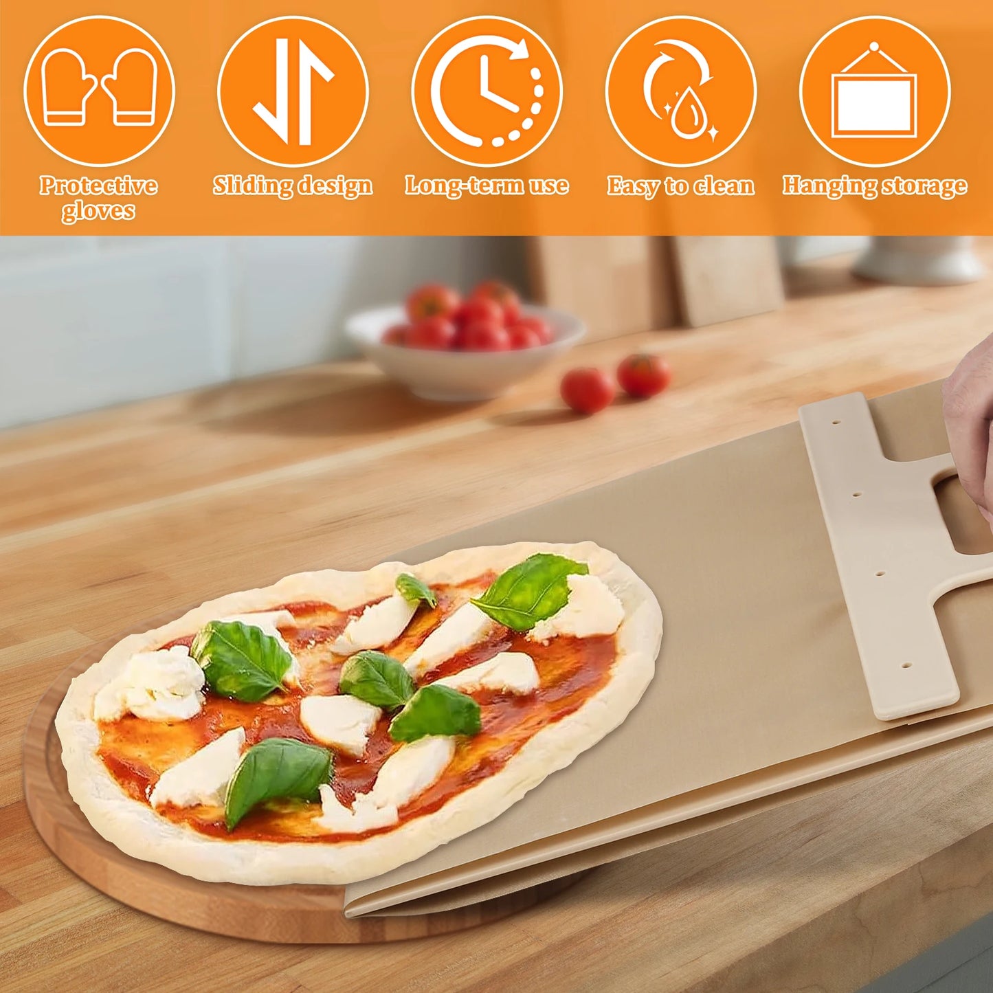 movable pizza peel