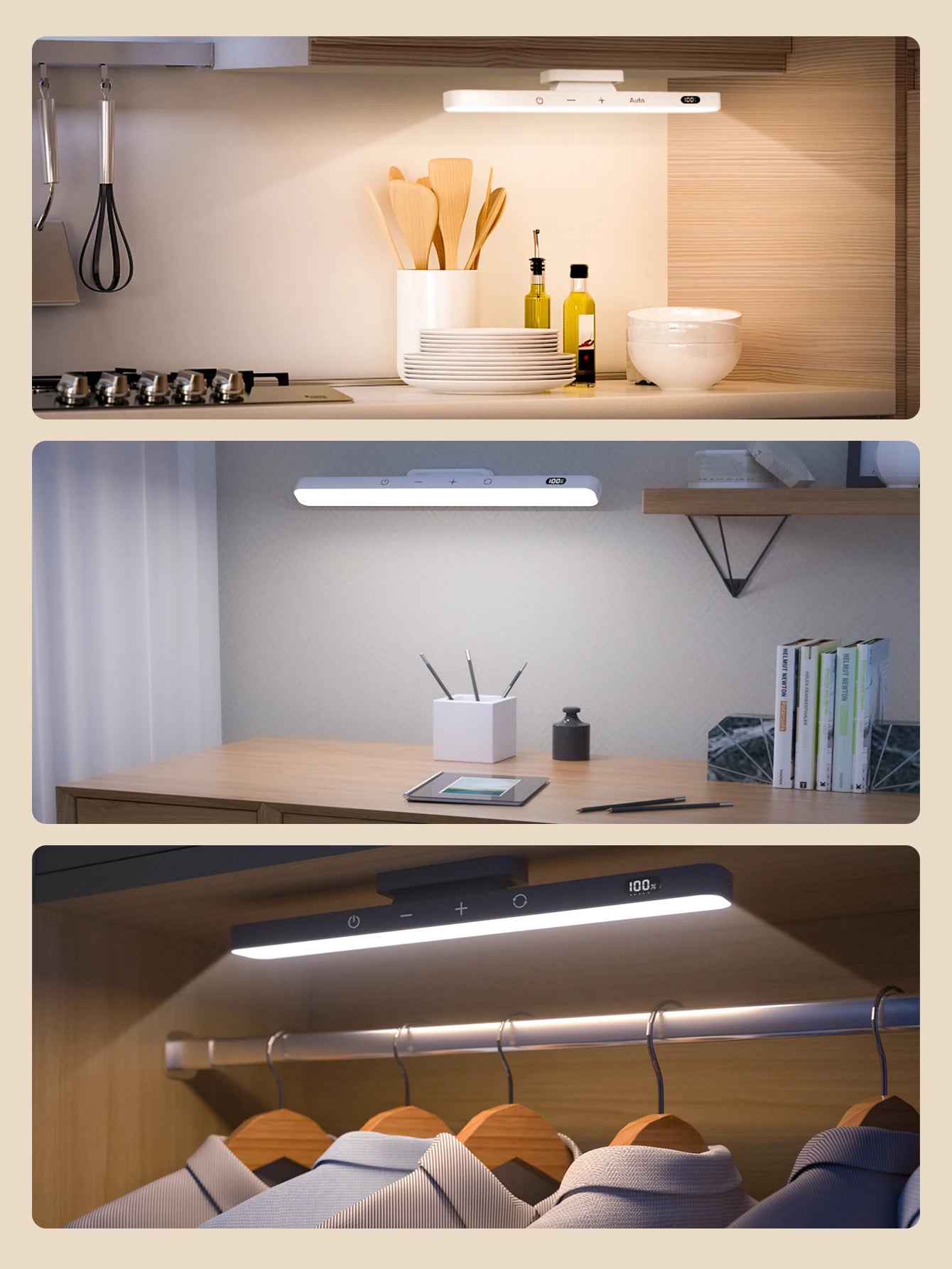 LED lamp (magnetic, touch)